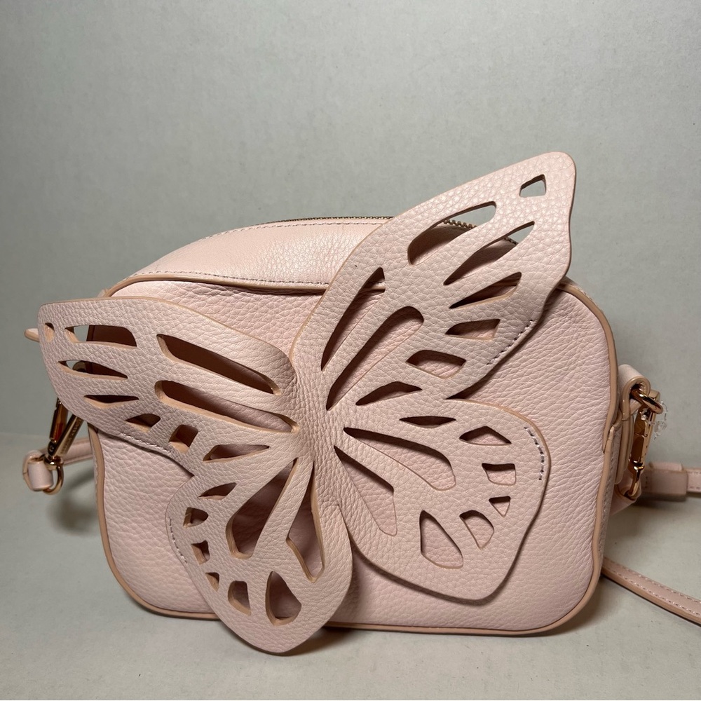 Sophia Webster Butterfly Crossbody Camera Bag Pink
